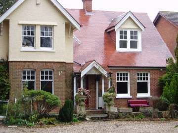 Mr & Mrs K. : Leek Cheshire : Installation of Bygone PvcU vertical sliding windows. 